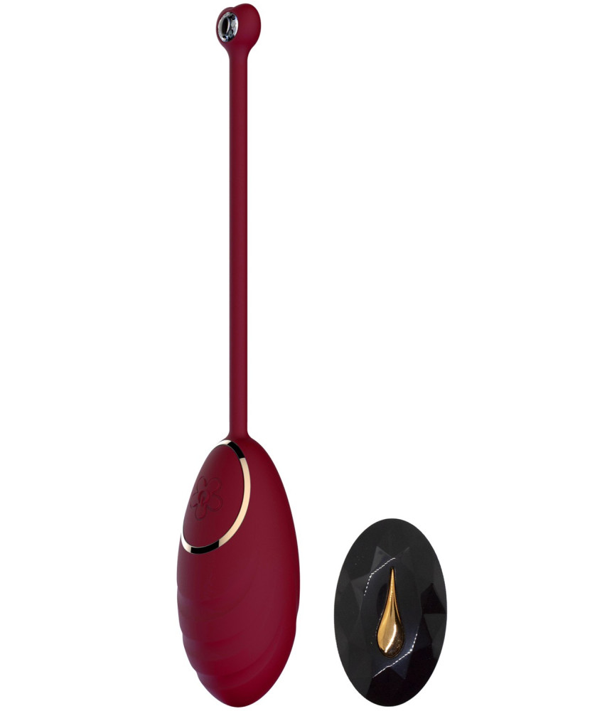 Œuf vibrant rouge avec télécommande USB - DAISYRED